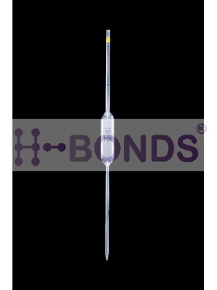Bulb pipettes, one mark, class AS (Capacity 10ml) 3/pk