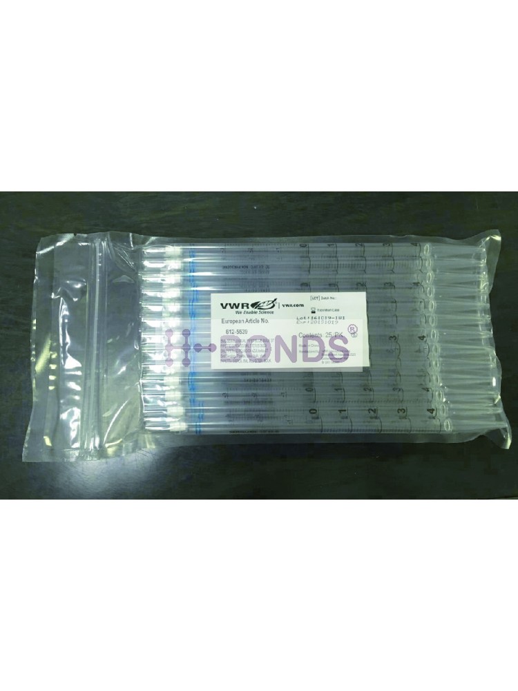 Serological pipettes, Premium Line (Capacity 5ml, Blue, Bulk packed 25/bag)