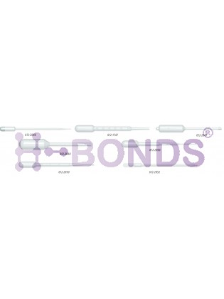 Transfer pipettes, High Performance (Blood bank, Drops 22/ml, Length 155mm)  500/pk