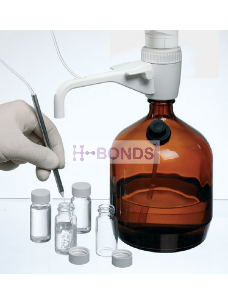 Bottle-top dispenser, Zippette Pro (0 - 30ml, Accuracy +0.3%)