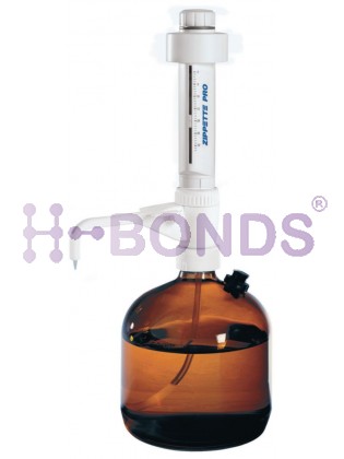 Bottle-top dispenser, Zippette Pro (0 - 30ml, Accuracy +0.3%)