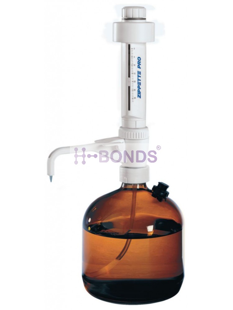 Bottle-top dispenser, Zippette Pro (0 - 30ml, Accuracy +0.3%)