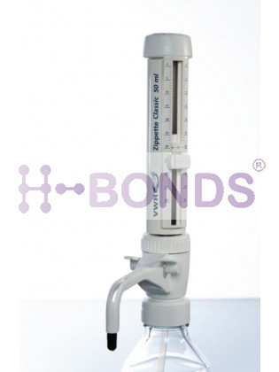 Bottle-top dispensers, Zippette Classic (5 - 50ml, Accuracy +0.3%)