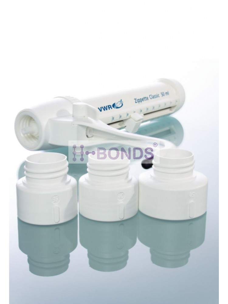 Bottle-top dispensers, Zippette Classic (3 - 30ml, Accuracy +0.3%)