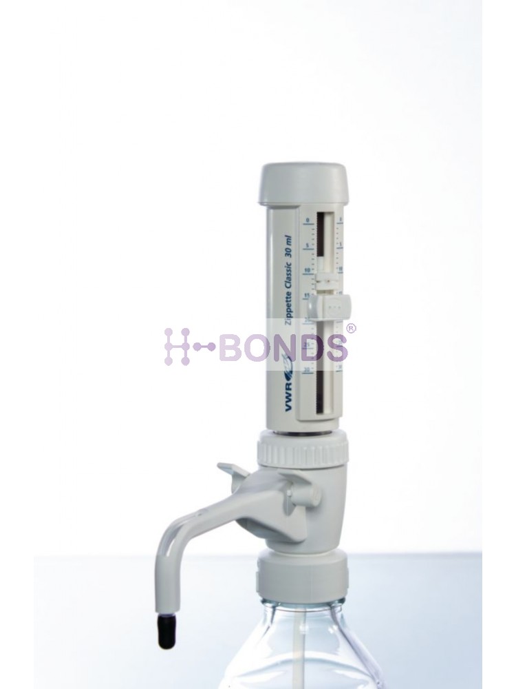 Bottle-top dispensers, Zippette Classic (3 - 30ml, Accuracy +0.3%)