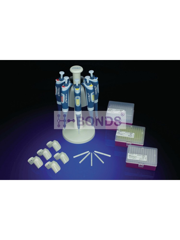 Single channel pipettes, mechanical, variable volume, Ultra-High Performance (UHP) - VWR EHP 5 Pack