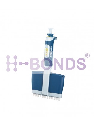 Multi-channel pipettes, mechanical, variable volume, Ultra-High Performance (UHP) - (12 channel, 20 - 200 μl)