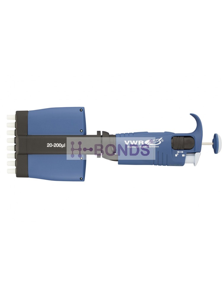 Multi-channel pipettes, mechanical, variable volume, Ergonomic High Performance (EHP) - (8 channel, 20 - 200 μl)