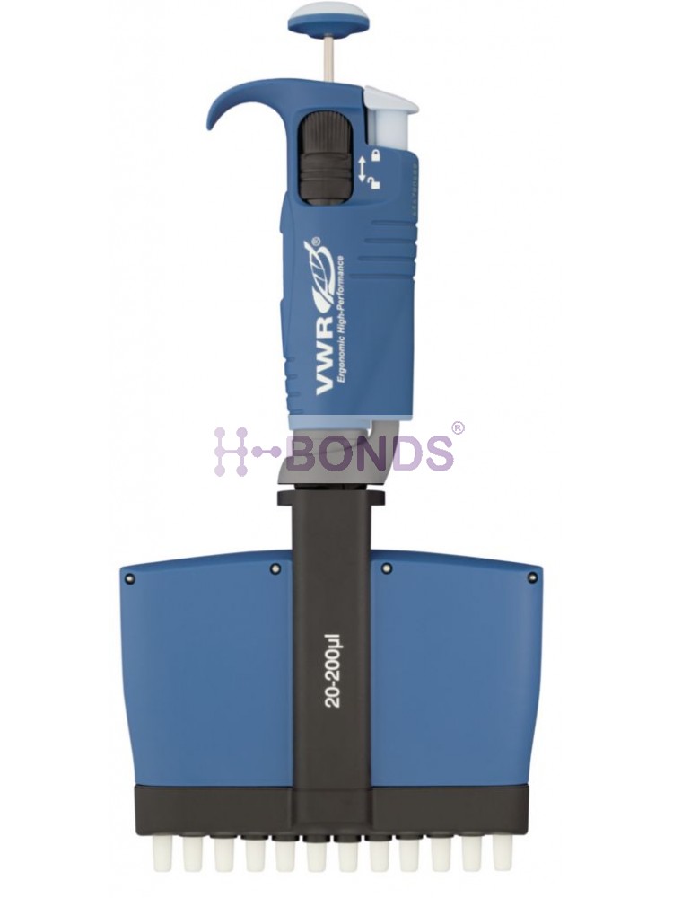 Multi-channel pipettes, mechanical, variable volume, Ergonomic High Performance (EHP) - (12 channel, 1 - 10 μl)