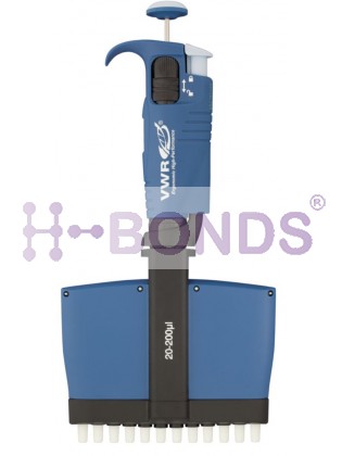 Multi-channel pipettes, mechanical, variable volume, Ergonomic High Performance (EHP) - (12 channel, 20 - 200 μl)