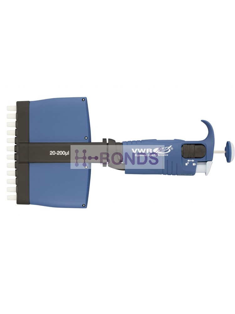 Multi-channel pipettes, mechanical, variable volume, Ergonomic High Performance (EHP) - (12 channel, 50 - 300 μl)