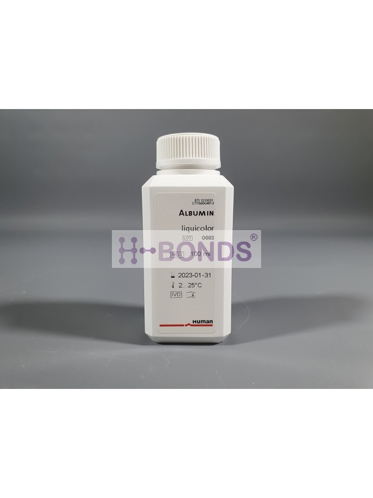 HUMAN REAGENT ALBUMIN COLORIMETRIC KIT 4X100ML