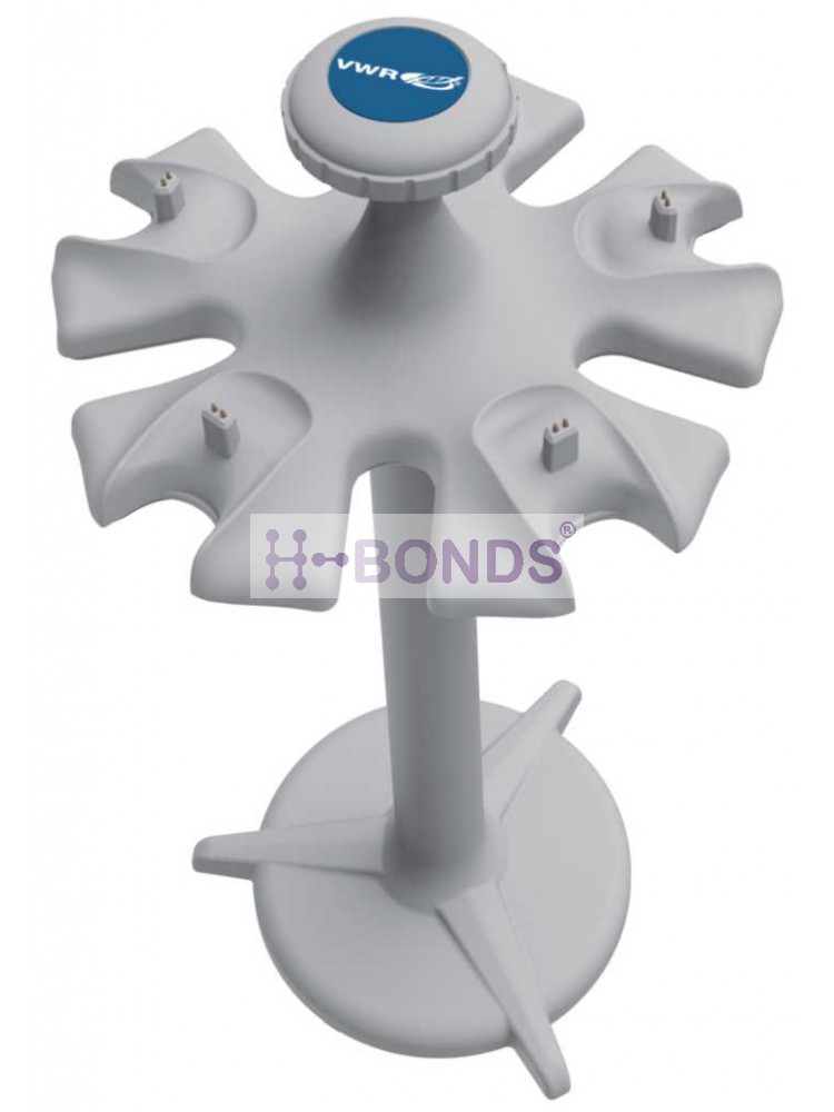 Pipette charging stand, rotary