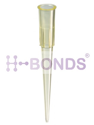Pipette tips, Bevel Point™ style, (1 - 100 μl) - (Sterile, 10 Racks, 96 each) - Yellow