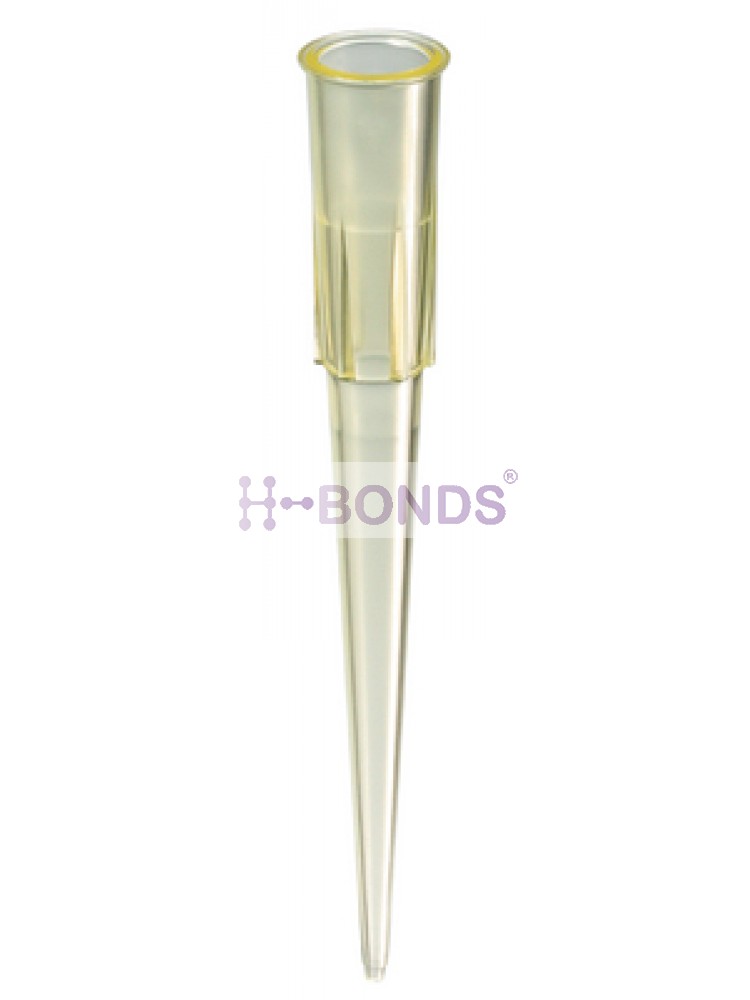 Pipette tips, Bevel Point™ style, (1 - 100 μl) - (Sterile, 10 Racks, 96 each) - Yellow