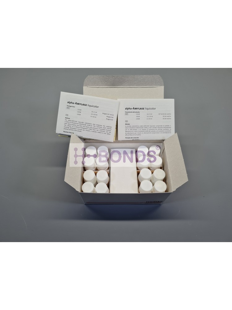 HUMAN REAGENT A-AMYLASE M-TEST COLOR KIT 16X5ML
