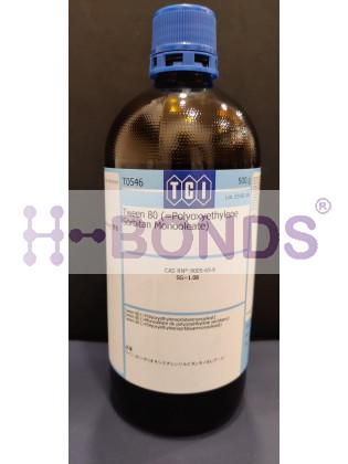Tween 80 (=Polyoxyethylene Sorbitan Monooleate)  - 500g